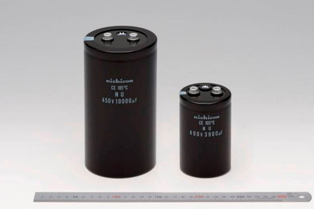 [Figure 2] LGN series snap-in terminal aluminum electrolytic capacitors