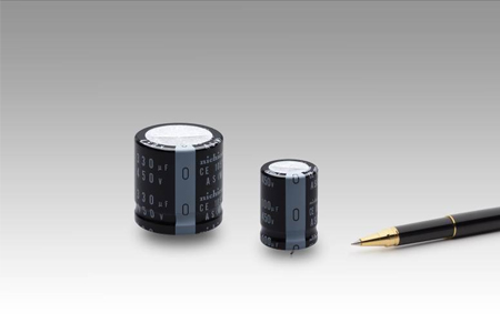 [Figure 1] LAS series snap-in terminal aluminum electrolytic capacitors